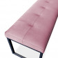 HomingXL Eetkamerbank - Atlanta - stof Element roze 10 - 140 cm breed