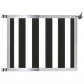 C-Wood Tuinhek poort composiet composiet Design antraciet met blank alu frame incl. hang- en sluitwerk (100 x 100 cm)