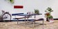 Plus Danmark picknickset kunststof | Basic 1 rugleuning zwart 172 x 177 x 73 cm