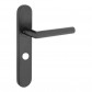 Austria Deurbeslag - Best Buy - Deurkruk 204L incl toiletsluiting - Mat zwart