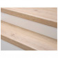 Stepwood Overzettreden met neus (2 stuks) | PVC toplaag | Geborsteld eik | 140 x 60 cm