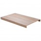 Stepwood Overzettreden met neus (2 stuks) | PVC toplaag | Dubbel gerookt eik | 140 x 60 cm