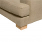 HomingXL hoekbank Roos chaise longue links | stof Kiss zandbeige 01 | 2,35 x 3,44 mtr breed