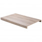Stepwood Stootbord | PVC toplaag | Vergrijsd eik | 100 x 18 cm