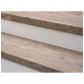 Stepwood Overzettrede met neus (2 stuks) | PVC toplaag | Ruw grenen