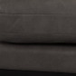 HomingXL Loungebank Odissi chaise longue rechts | leer Kentucky antraciet 01 | 2,58 x 1,60 mtr breed