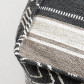 La Forma poef Nicam | grijs/wit design jacquard stof (45 x 45 cm)