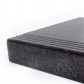 Stepwood Traprenovatie set - 1 kwart draai - 14 treden SPC toplaag Beton zwart incl. stootborden