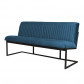 HomingXL Eetkamerbank - Lara - stof Element azure 21 - 140 cm
