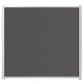 C-Wood Zelfbouw schutting composiet Rhombus Triple rock grey - wit alu accessoires (180 x 180 cm)