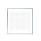 Plus Danmark schutting bewerkt glas in stalen frame | Cubic recht incl. bev. materiaal (90 x 90 cm)