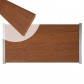 C-Wood Zelfbouw schutting hardhout Mix & Match Bamboe - blank alu accessoires (180 x 90 cm)