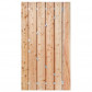 HomingXL Tuindeur lariks douglas recht met stalen frame (140 x 195 cm)