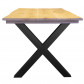 HomingXL Massief eiken tafelblad recht 3 cm | 220 x 100 cm