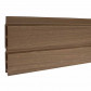 C-Wood Zelfbouw schutting verticaal Modular Rhombus Ipé met blank alu accessoires (170x180 cm)