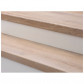 Stepwood Overzettrede met neus (2 stuks) | PVC toplaag | Dubbel gerookt eik