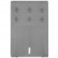 Bo Lundgren Boxspring 1-pers. 90 x 200 cm compleet | Vaste box | stof Inari grijs 91 | Geknoopt hoofdbord 