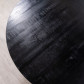 HomingXL Eettafel rond - Palermo - Mango hout zwart - 150 x 150 x 76 cm