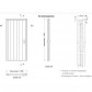 TrendHout Enkele plaatdeur met kozijn - linksdraaiend - zwart - 930 x 2115 mm incl. beslag