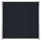 C-Wood Zelfbouw schutting composiet Rhombus Triple antraciet - blank alu accessoires (180 x 200 cm)