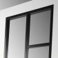 Svedex Binnendeur - Front - FR506 afgelakt - Zwarte glaslatten