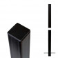 Plus Danmark Paal staal zonder voet zwart - 4,5 x 4,5 cm