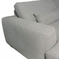 HomingXL hoekbank Roos chaise longue rechts | stof Kiss lichtgrijs 60 | 3,44 x 2,35 mtr breed