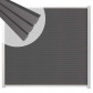 C-Wood Zelfbouw schutting composiet Rhombus Triple rock grey - wit alu accessoires (180 x 180 cm)