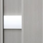 C-Wood schutting composiet Ibiza grijs (180 x 180 cm) met blank aluminium frame