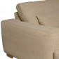 HomingXL hoekbank Roos chaise longue rechts | stof Kiss zandbeige 01 | 3,44 x 2,35 mtr breed
