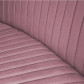 HomingXL Eetkamerbank - Hengelo - geschikt voor ovale tafel 240 cm - stof Element roze 10