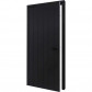 TrendHout Enkele plaatdeur met kozijn - linksdraaiend - zwart - 930 x 2115 mm incl. beslag