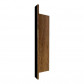 Austria Slotklos hout zwart - smal