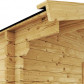 Duxwood Houten garage Nick - Vuren 400 x 570 cm