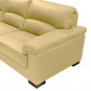 Kuka loungebank Jasmin chaise longue rechts | leer crème M2055 | 2,50 x 1,70 mtr breed