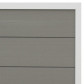 C-Wood Schutting composiet Rome steengrijs met blank aluminium kader (180 x 180 cm)