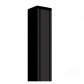 C-Wood Tuinpaal aluminium zwart met cypresse kern 6,8 x 6,8 cm