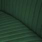 HomingXL Eetkamerbank - Hengelo - geschikt voor ovale tafel 240 cm - stof Element groen 12