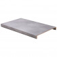 Ekostairs Overzettreden met neus (2 stuks) - PVC toplaag - Kiezel - 100 x 60 cm