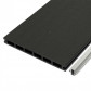 C-Wood Modular zelfbouwset - Lamel composiet antraciet en veer alu blank