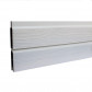 C-Wood Zelfbouw schutting composiet Modular Rhombus Wit met wit alu accessoires (180 x 180 cm)