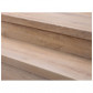 Stepwood Stootbord | PVC toplaag | Dubbel gerookt eik | 140 x 18 cm