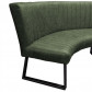 HomingXL Eetkamerbank - Hengelo - geschikt voor ronde tafel 150 cm - lederlook Missouri groen 10