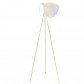 Eglo vloerlamp Dundee 220 Volt Staal Creme
