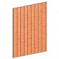 TrendHout wandmodule B sponningplank verticaal 163 x 220 cm onbehandeld
