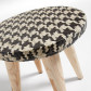 La Forma krukje Atelier | hout 'natural wood fiber' beige/zwart (30 x 30 cm)