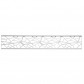 C-Wood Deco lamel Como blank aluminium - Diagonaal (180 x 30 cm)