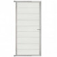 C-Wood Tuindeur aluminium blank frame Modular - composiet co-ex wit (90 x 200 cm)