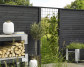 Plus Danmark schutting zelfbouw vuren | Plus Plank recht zwart (174 x 166 cm)