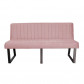HomingXL Eetkamerbank - Hengelo - stof Element lichtroze 18 - 220 cm